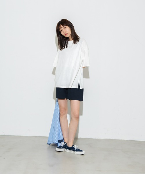 Auntie Rosa Holiday（アンティローザホリデー）の「ビッグロゴバックプリントTシャツ（Tシャツ/カットソー・レディース・ホワイト/チャコールグレー/レッド/グリーン/オレンジ・FREE）」の13枚目の写真