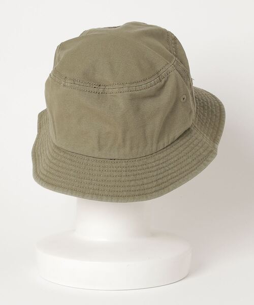 Dickies（ディッキーズ）の「【Dickies/ディッキーズ】 ウォッシュド加工バケットハット（ハット・レディース・カーキ/ブラック/インディゴブルー/ライトブラウン・FREE）」の5枚目の写真