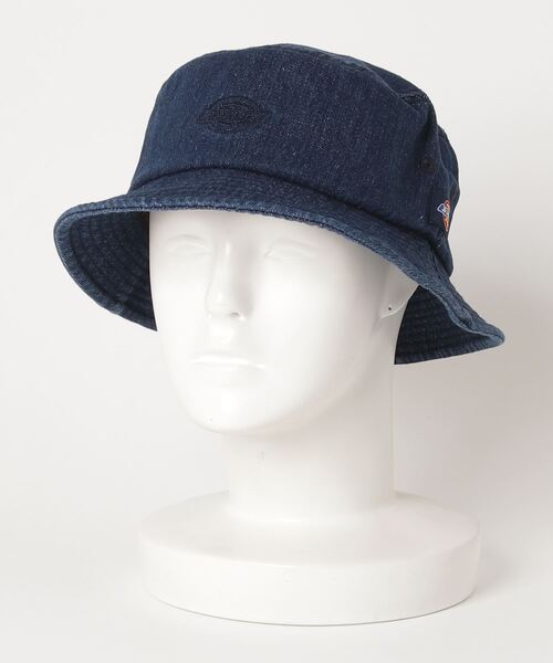 Dickies（ディッキーズ）の「【Dickies/ディッキーズ】 ウォッシュド加工バケットハット（ハット・レディース・カーキ/ブラック/インディゴブルー/ライトブラウン・FREE）」の9枚目の写真