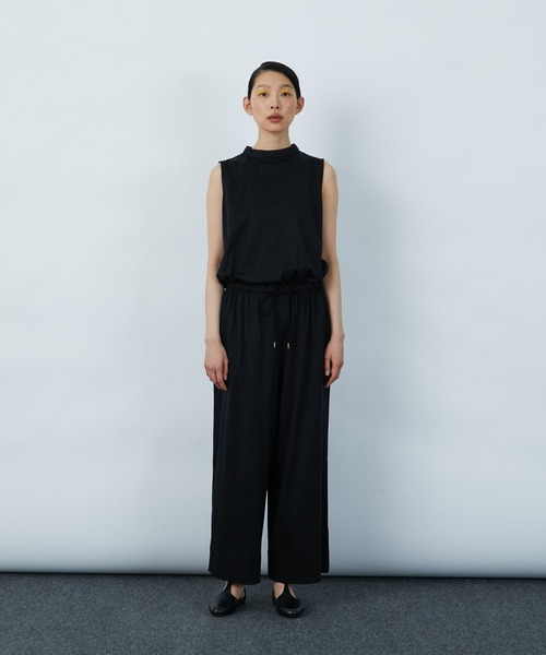 LOISIR（ロワズィール）の「イージーオールインワン（つなぎ/オールインワン・レディース・ブラック/モカ・FREE）」の2枚目の写真