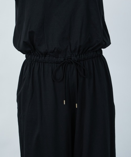 LOISIR（ロワズィール）の「イージーオールインワン（つなぎ/オールインワン・レディース・ブラック/モカ・FREE）」の8枚目の写真