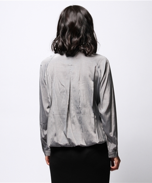 ROSE BUD COUPLES (ローズ バッド カップルズ)の「(ACUTA)14ZMWJ-251(シャツ/ブラウス・レディース・グレー/オフホワイト・F)」の10枚目の写真