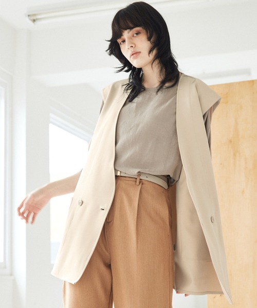 ルーズシルエットオーバーサイズジレベスト EMMA CLOTHES