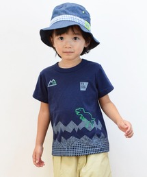 KP BOY | 恐竜刺繍半袖Tシャツ(100-130cm)(Tシャツ/カットソー)