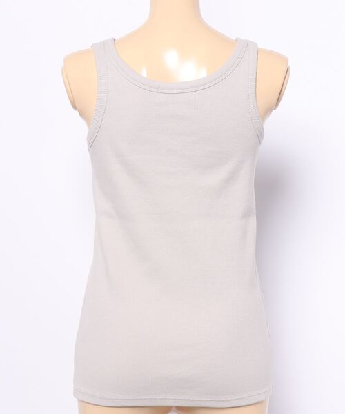 PAGEBOY(ページボーイ)の「カップツキリブタンク(タンクトップ・レディース・ブラック/オフホワイト/グレイッシュベージュ・FREE)」の10枚目の写真