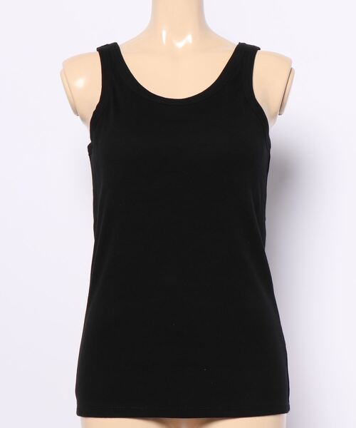 PAGEBOY(ページボーイ)の「カップツキリブタンク(タンクトップ・レディース・ブラック/オフホワイト/グレイッシュベージュ・FREE)」の16枚目の写真