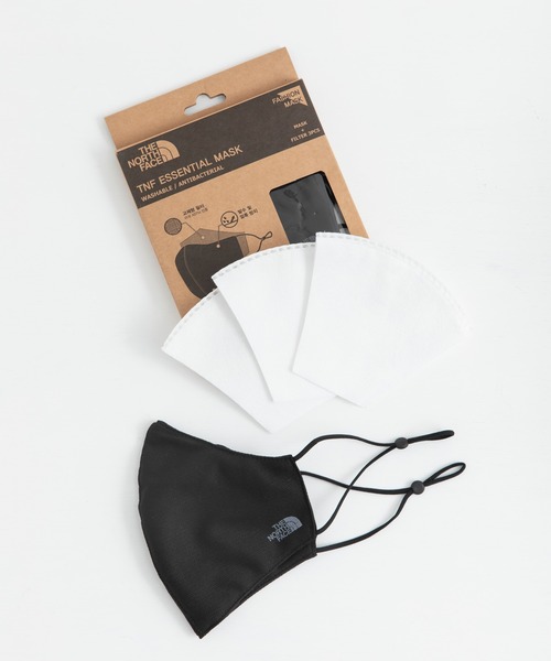 THE NORTH FACE（ザノースフェイス）の「THE NORTH FACE ザ・ノースフェイス ファッションマスク TNF ESSENTIAL MASK（マスク・メンズ・ブラック・FREE）」の8枚目の写真