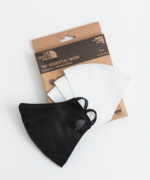 THE NORTH FACE（ザノースフェイス）の「THE NORTH FACE ザ・ノースフェイス ファッションマスク TNF ESSENTIAL MASK（マスク・メンズ・ブラック・FREE）」の4枚目の写真