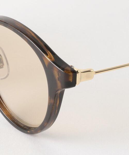 green label relaxing（グリーンレーベルリラクシング）の「FFC ボストン カラーレンズ サングラス（サングラス・レディース・ブラック/ブラウン・FREE）」の7枚目の写真