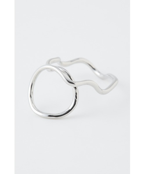 SLY(スライ)の「UNIQUE METAL OVER RING(リング・レディース・シルバー/ゴールド・FREE)」の12枚目の写真