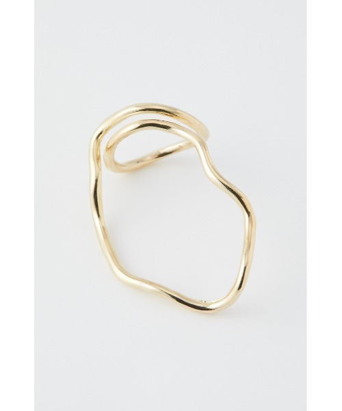 SLY(スライ)の「UNIQUE METAL OVER RING(リング・レディース・シルバー/ゴールド・FREE)」の15枚目の写真