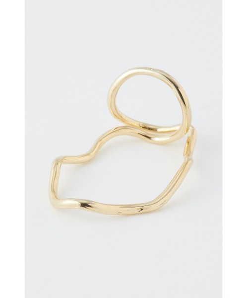 SLY(スライ)の「UNIQUE METAL OVER RING(リング・レディース・シルバー/ゴールド・FREE)」の18枚目の写真