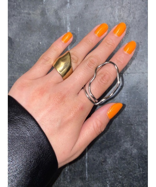 SLY(スライ)の「UNIQUE METAL OVER RING(リング・レディース・シルバー/ゴールド・FREE)」の8枚目の写真