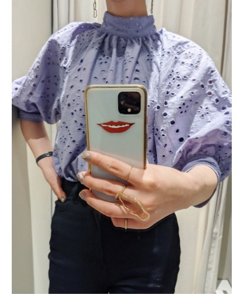 SLY(スライ)の「UNIQUE METAL OVER RING(リング・レディース・シルバー/ゴールド・FREE)」の7枚目の写真