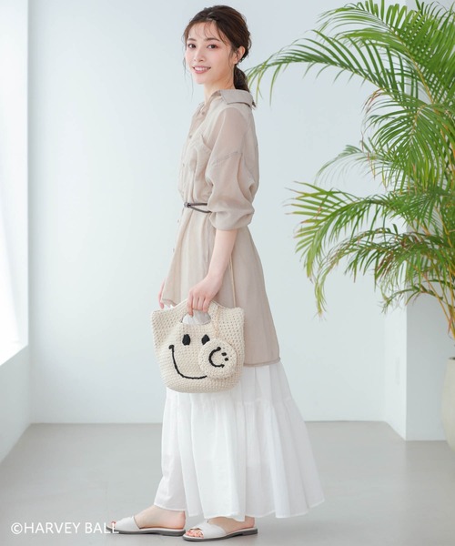 Edit Sheen(エディットシーン)の「手編みニコちゃんポーチチャーム(ポーチ・レディース・アイボリー・FREE)」の17枚目の写真