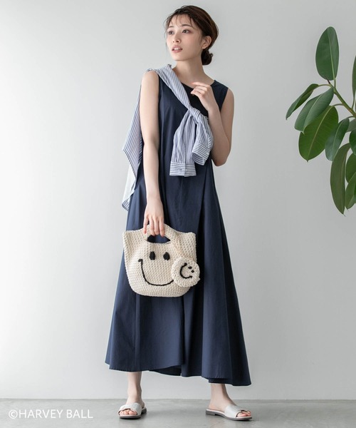 Edit Sheen(エディットシーン)の「手編みニコちゃんポーチチャーム(ポーチ・レディース・アイボリー・FREE)」の10枚目の写真