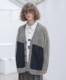 CASPER JOHN | Mole Lace Knit Cardigan/モールレースニットカーディガン(カーディガン/ボレロ)