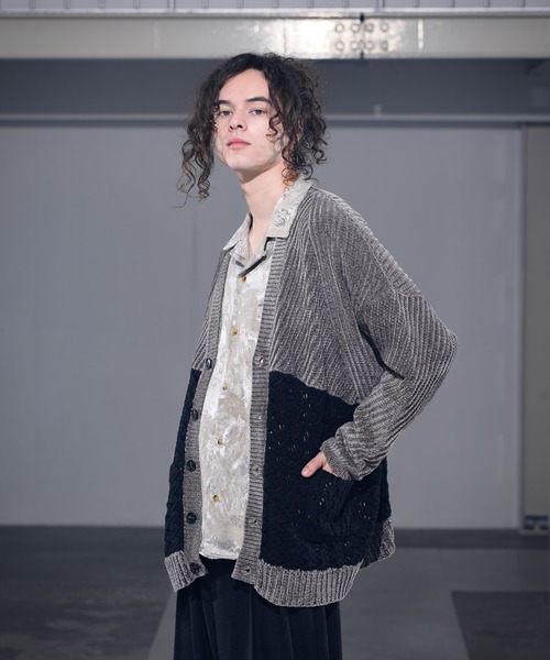 CASPER JOHN（キャスパージョン）の「Mole Lace Knit Cardigan