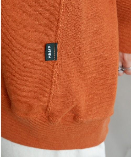 MANASTASH(マナスタッシュ)の「MANASTASH/マナスタッシュ W's SWEAT BULKY NECK ウィメンズ スウェット バルキーネック タートルネック(スウェット・レディース・マルチ/ブラック/ナチュラル/テラコッタ・MEDIUM)」の10枚目の写真