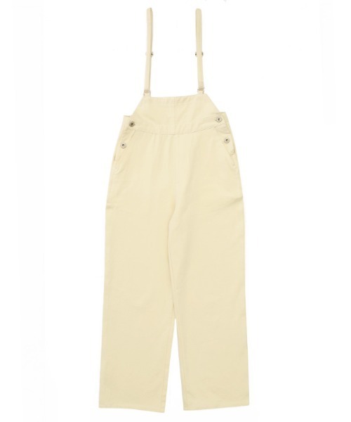 select MOCA（セレクトモカ）の「2021 SS アシンメトリーコットンオールインワン（つなぎ/オールインワン・レディース・ブラック/アイボリー・FREE）」の21枚目の写真