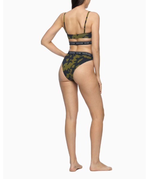 CALVIN KLEIN SWIMWEAR（カルバンクラインスイムウェア）の「CK ONE WB ブラレット 水着（水着・レディース・ブラック系その他・M/S/XS）」の2枚目の写真