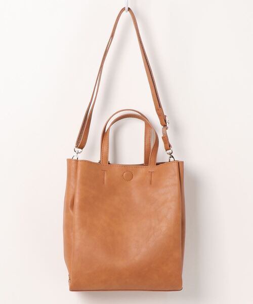 SAC(サック)の「スエード調オリジナルパンチング柄ショルダーバッグ SAC unit(ショルダーバッグ・レディース・ピンク/キャメル/ネイビー/ダークベージュ・FREE)」の5枚目の写真