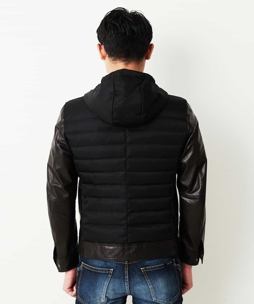 MICHEL KLEIN HOMME (ミッシェルクランオム)の「レザーブルゾン(BABY GOAT NAKED)(ブルゾン・メンズ・ブラック・MEDIUM/LARGE/X-LARGE)」の13枚目の写真