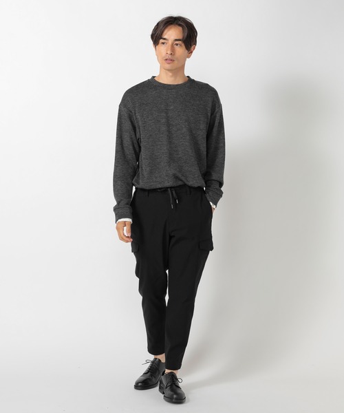 UNION STATION（ユニオンステーション）の「シャツドッキングカットソー（Tシャツ/カットソー・メンズ・ホワイト/ブラック/ブラウン/グレー/レッド/チャコール・LL/M/L）」の15枚目の写真