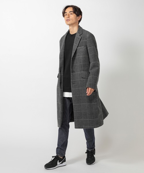 UNION STATION（ユニオンステーション）の「シャツドッキングカットソー（Tシャツ/カットソー・メンズ・ホワイト/ブラック/ブラウン/グレー/レッド/チャコール・LL/M/L）」の16枚目の写真