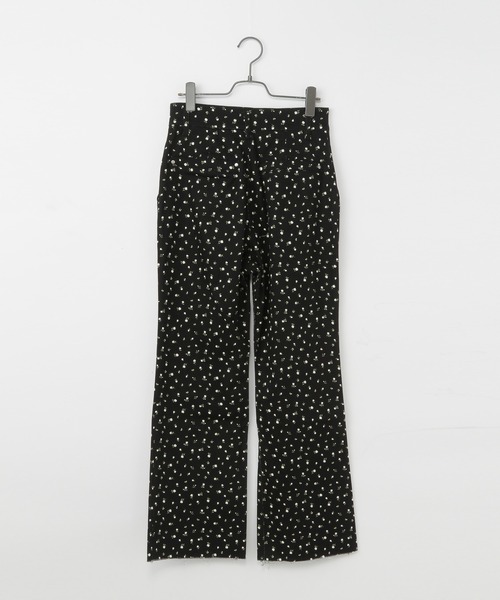 Heather（ヘザー）の「コバナガラフレアパンツ　956209（その他パンツ・レディース・ホワイト系その他/ブラック系その他・S/M）」の9枚目の写真