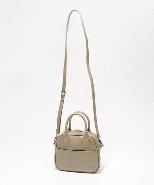 LAKOLE（ラコレ）の「2WAYミニボストンショルダーバッグ / 955920（ボストンバッグ・レディース・ホワイト/ブラック/モカ/オレンジ・FREE）」の5枚目の写真