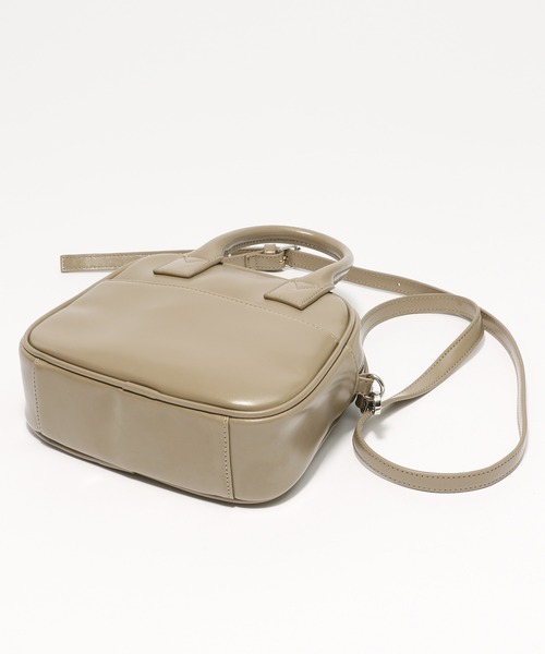 LAKOLE（ラコレ）の「2WAYミニボストンショルダーバッグ / 955920（ボストンバッグ・レディース・ホワイト/ブラック/モカ/オレンジ・FREE）」の8枚目の写真