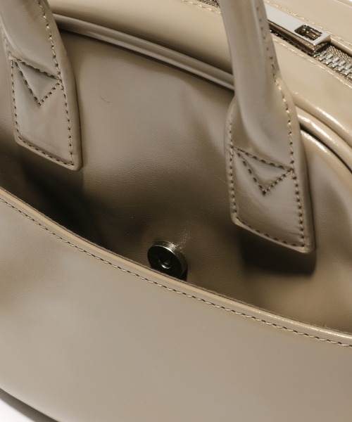 LAKOLE（ラコレ）の「2WAYミニボストンショルダーバッグ / 955920（ボストンバッグ・レディース・ホワイト/ブラック/モカ/オレンジ・FREE）」の12枚目の写真