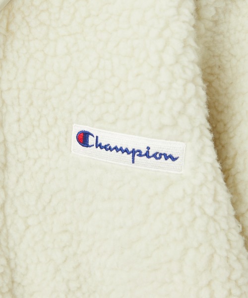 Champion(チャンピオン)の「【KIDS】【ZOZOTOWN限定】【Champion/チャンピオン】ボアカーディガン/ノーカラー(ノーカラージャケット・キッズ・アイボリー/ベージュ/オフホワイト・110/130/100/120/140)」の7枚目の写真