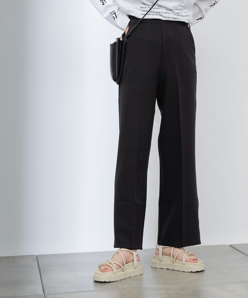 COLONY 2139（コロニートゥーワンスリーナイン）の「ストレッチイージーケアパンツ(ストレート)（その他パンツ・レディース・ブラック/ブルー/モカ・SMALL/MEDIUM/LARGE）」の12枚目の写真