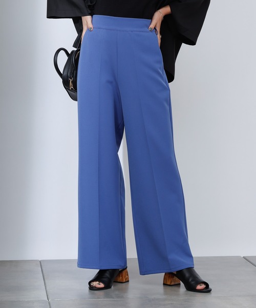 COLONY 2139（コロニートゥーワンスリーナイン）の「ストレッチイージーケアパンツ(ストレート)（その他パンツ・レディース・ブラック/ブルー/モカ・SMALL/MEDIUM/LARGE）」の10枚目の写真