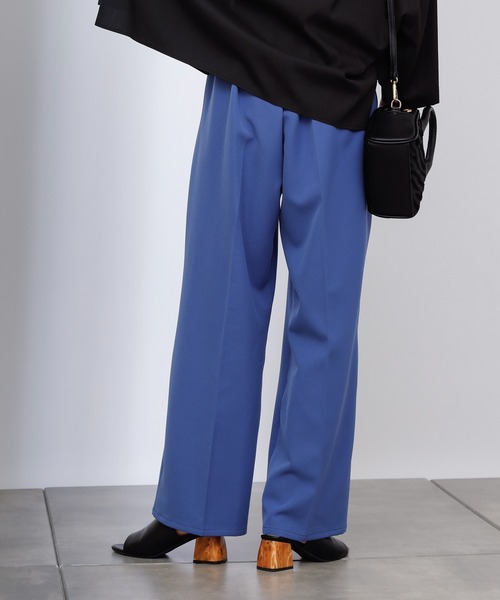 COLONY 2139（コロニートゥーワンスリーナイン）の「ストレッチイージーケアパンツ(ストレート)（その他パンツ・レディース・ブラック/ブルー/モカ・SMALL/MEDIUM/LARGE）」の6枚目の写真