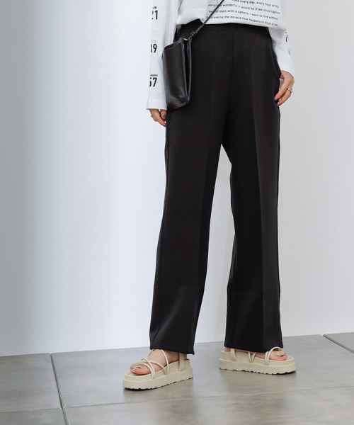 COLONY 2139（コロニートゥーワンスリーナイン）の「ストレッチイージーケアパンツ(ストレート)（その他パンツ・レディース・ブラック/ブルー/モカ・SMALL/MEDIUM/LARGE）」の8枚目の写真