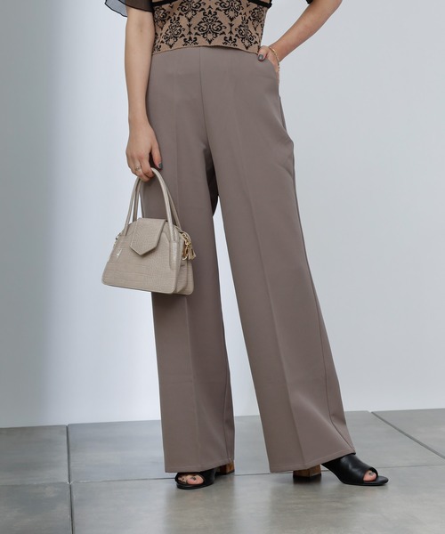 COLONY 2139（コロニートゥーワンスリーナイン）の「ストレッチイージーケアパンツ(ストレート)（その他パンツ・レディース・ブラック/ブルー/モカ・SMALL/MEDIUM/LARGE）」の5枚目の写真