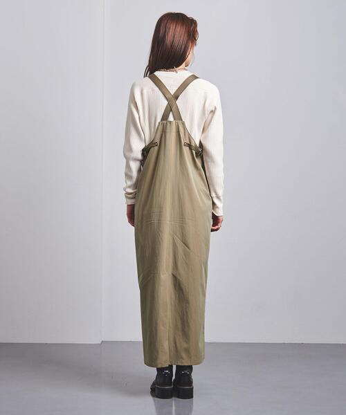 FILL THE BILL（フィルザビル）の「＜FILL THE BILL（フィル ザ ビル）＞ミリタリー ジャンパースカート（ジャンパースカート・レディース・オリーブ/ブラック・1）」の5枚目の写真