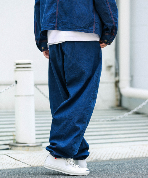 CAL O LINE（キャルオーライン）の「『別注』CAL O LINE×Sonny Label　DENIM PANTS（デニムパンツ・メンズ・インディゴブルー・SMALL/MEDIUM/LARGE）」の2枚目の写真