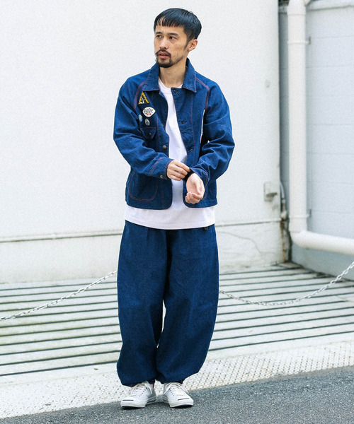 CAL O LINE（キャルオーライン）の「『別注』CAL O LINE×Sonny Label　DENIM PANTS（デニムパンツ・メンズ・インディゴブルー・SMALL/MEDIUM/LARGE）」の9枚目の写真