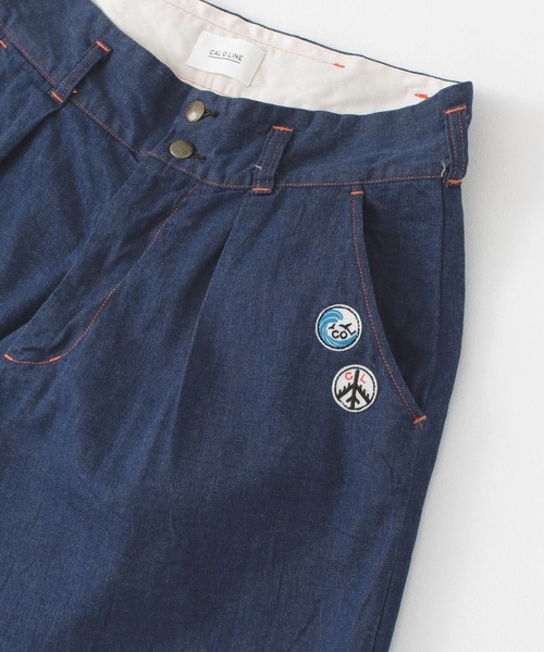 CAL O LINE（キャルオーライン）の「『別注』CAL O LINE×Sonny Label　DENIM PANTS（デニムパンツ・メンズ・インディゴブルー・SMALL/MEDIUM/LARGE）」の6枚目の写真