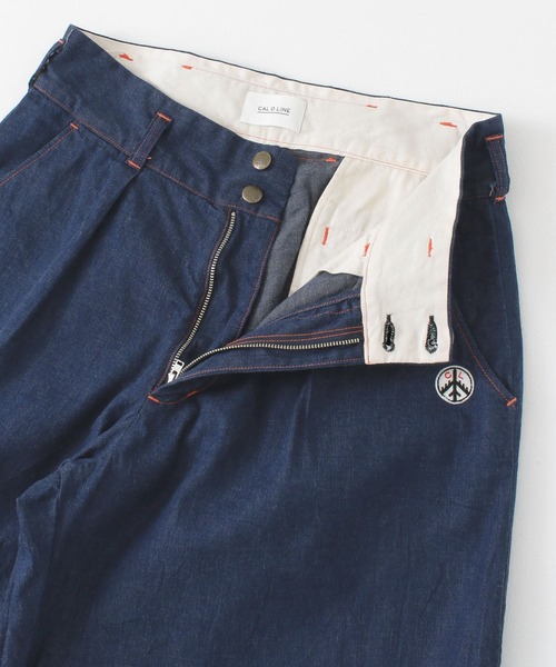 CAL O LINE（キャルオーライン）の「『別注』CAL O LINE×Sonny Label　DENIM PANTS（デニムパンツ・メンズ・インディゴブルー・SMALL/MEDIUM/LARGE）」の8枚目の写真