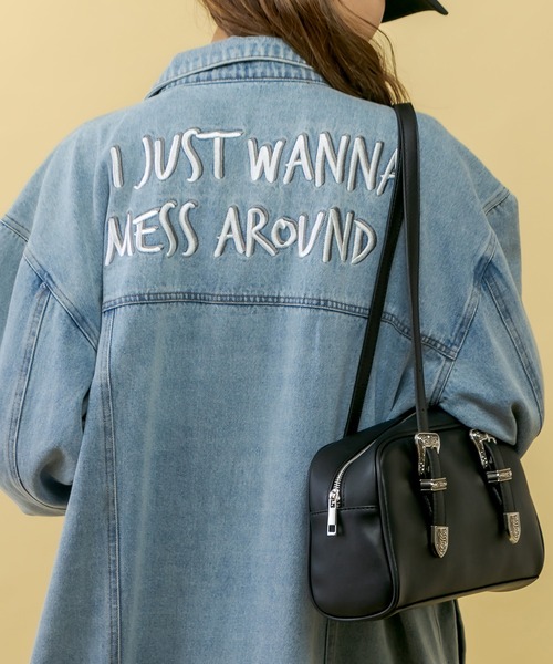 RASVOA（ラスボア）の「バックルミニボストンバッグ（ボストンバッグ・レディース・ブラック・FREE）」の18枚目の写真