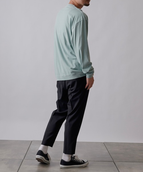 COLONY 2139（コロニートゥーワンスリーナイン）の「ピグメント加工長袖Tシャツ（Tシャツ/カットソー・メンズ・ブラック/グリーン/ネイビー・MEDIUM/LARGE/X-LARGE）」の20枚目の写真