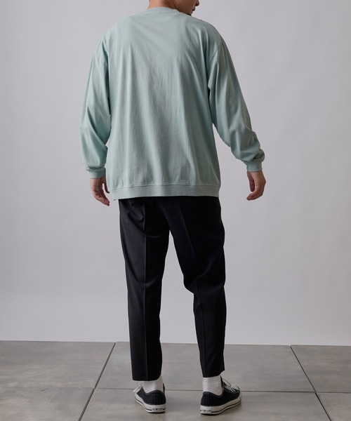 COLONY 2139（コロニートゥーワンスリーナイン）の「ピグメント加工長袖Tシャツ（Tシャツ/カットソー・メンズ・ブラック/グリーン/ネイビー・MEDIUM/LARGE/X-LARGE）」の17枚目の写真