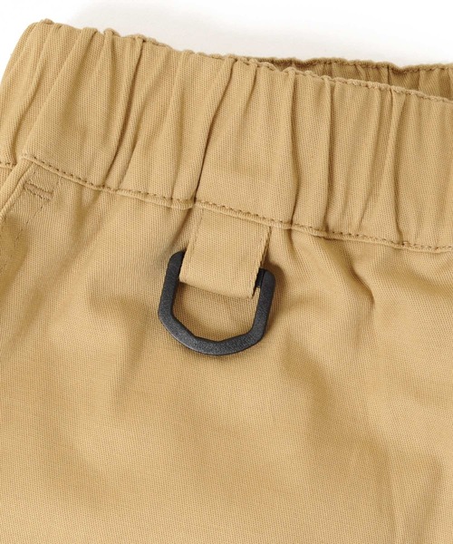 GLAZOS（グラソス）の「コットンツイル・Dカン付きワイドハーフパンツ（その他パンツ・キッズ・ブラック/ベージュ/ブルーグリーン・130cm/140cm/150cm/160cm/170cm）」の5枚目の写真