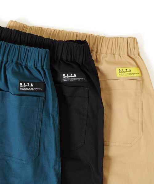 GLAZOS（グラソス）の「コットンツイル・Dカン付きワイドハーフパンツ（その他パンツ・キッズ・ブラック/ベージュ/ブルーグリーン・130cm/140cm/150cm/160cm/170cm）」の10枚目の写真