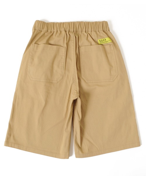 GLAZOS（グラソス）の「コットンツイル・Dカン付きワイドハーフパンツ（その他パンツ・キッズ・ブラック/ベージュ/ブルーグリーン・130cm/140cm/150cm/160cm/170cm）」の19枚目の写真